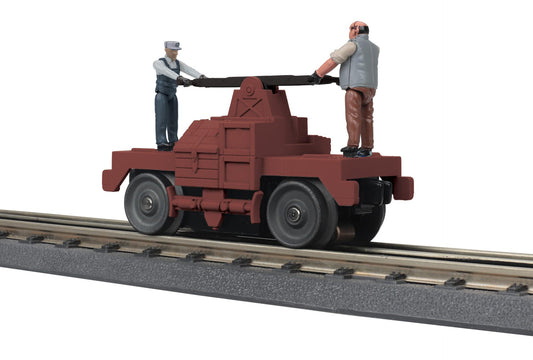 MTH 30-5235 Maintenance of Way O Gauge RailKing Operating Hand Car