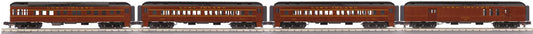 MTH 30-69382 RailKing Long Island 4-Car 60’ Madison Passenger Set