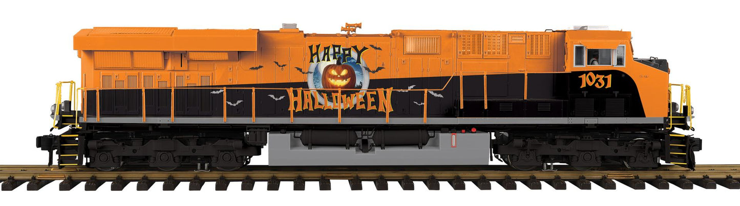 MTH 70-2189-1 RailKing One Gauge Halloween ES44AC Diesel Engine w/Proto-Sound 3.0