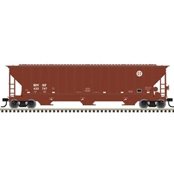 Atlas 20-008-334 HO Scale Trainman BNSF (Circle Cross) Thrall 4750 Covered Hopper #430747