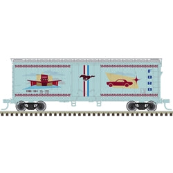 Atlas 20-008-364 HO Scale Trainman Ford® Vintage Mustang 40' Plug Door Box Car #1964