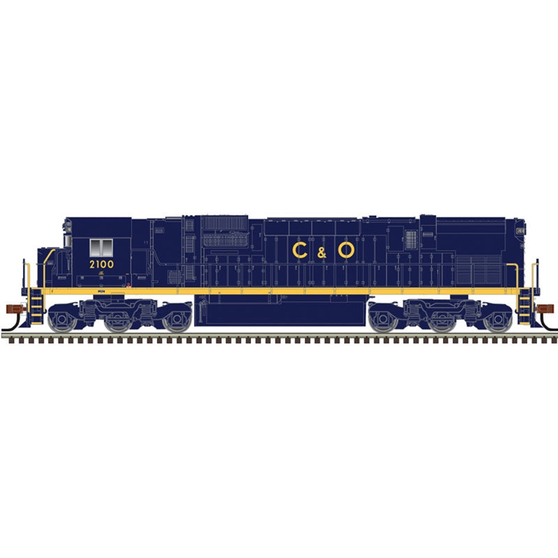 Atlas 40-006-596 N Scale Master Gold Chesapeake & Ohio C-630 #2100 w/ESU Sound