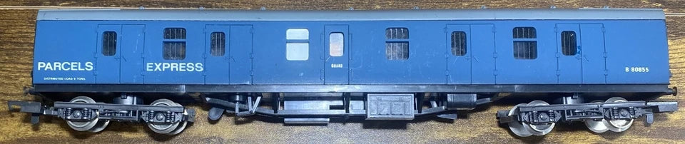 Lima L305341 Mk1 Express Parcels Gangway Full Brakes Bg IN Br Blue B80855 HO